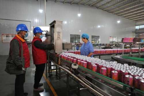 國網孟州市供電公司 電足產業興，日產60萬罐飲料暢銷全國